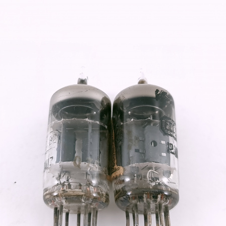 2 X ECC82 / 12AU7 MINIWATT TUBE. 1960s BARCELONA PROD. USED. 21. CH165