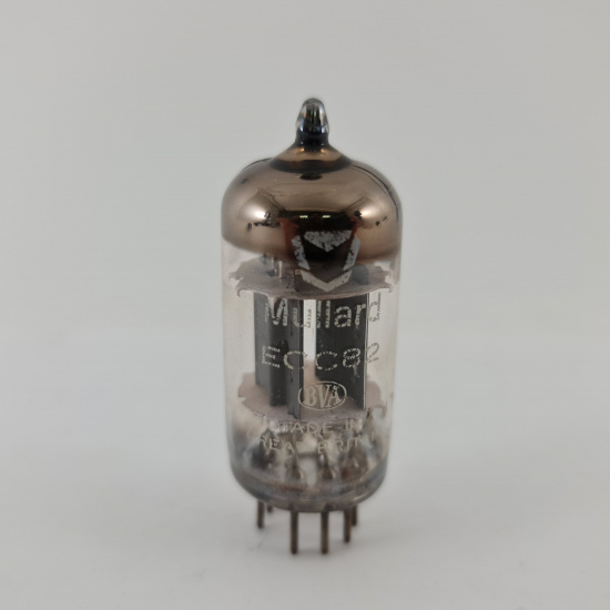 1 X ECC82 MULLARD TUBE. 1960s PROD....