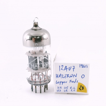 1 X 12AU7 HALTRON TUBE....