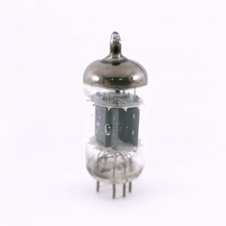 1 X ECC82 / 12AU7 PHILIPS TUBE. 1960s PROD. 10.6/10.9mA EMISSION. USED.24.CH165
