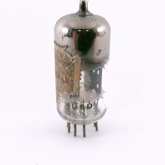 1 X ECC81 VALVO TUBE. 1950s PROD....