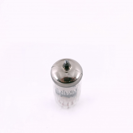 1 X 12AX7 / ECC83 MINIWATT TUBE. 1960s BRASIL PROD. DIMPLE GETTER. 38. CH165