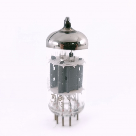 1 X 12AX7 / ECC83 MINIWATT TUBE. 1960s BRASIL PROD. DIMPLE GETTER. 38. CH165