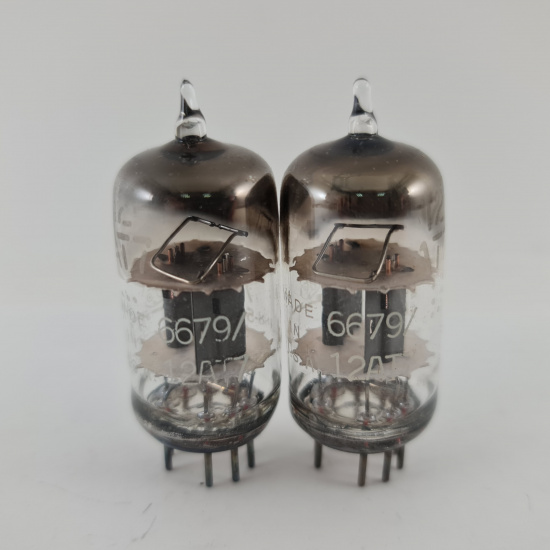 2 X 6679 / 12AT7 GE TUBE. 1960s PROD....