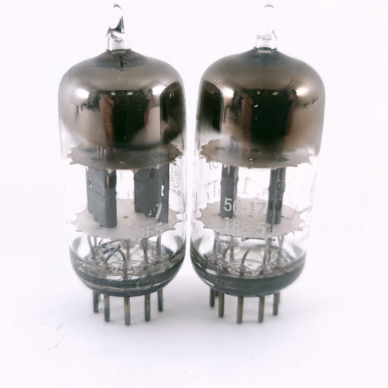 2 X 6679 / 12AT7 GE TUBE. 1960s PROD....