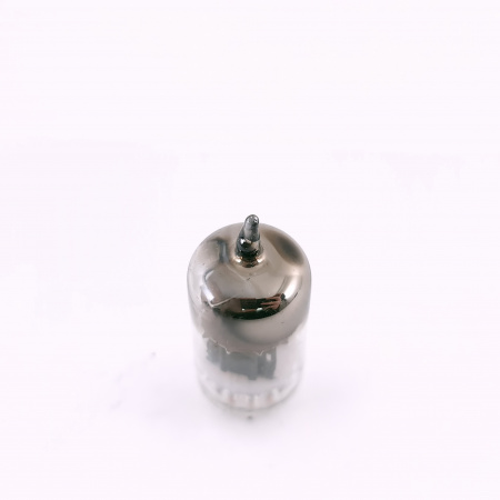 1 X 5814A GENERAL ELECTRIC TUBE. 1950s PROD. BLACK PLATES. USED. 42. CH165