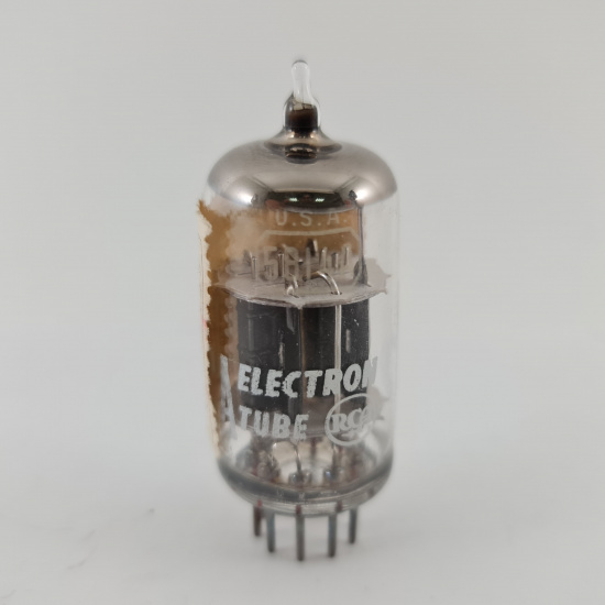 1 X 5814A RCA TUBE. 1960s PROD. BLACK...