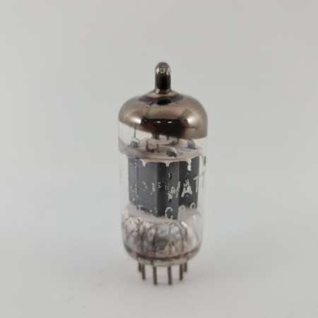 1 X ECC82 MINIWATT TUBE. 1960s PROD. DIMPLE GETTER. 63. CH165