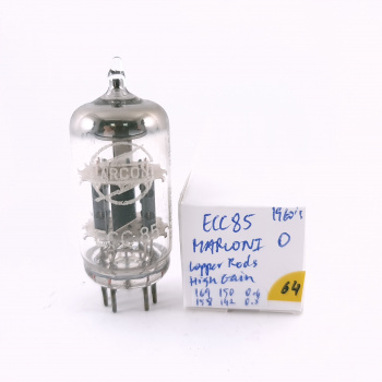 1 X ECC85 MARCONI TUBE....
