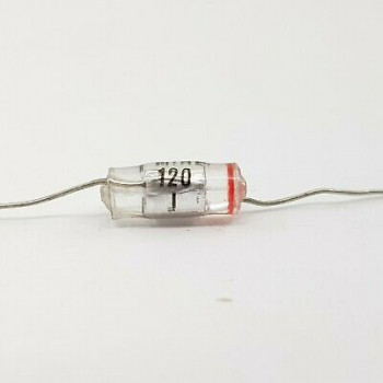 STYROFLEX CAPACITOR 120PF 160V 5% NOS 3PC. C598U11F150921