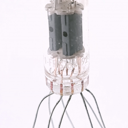 4 X 6111 RADIOTECHNIQUE TUBE. 1962 PROD. MATCHED QUAD. 67. CH165