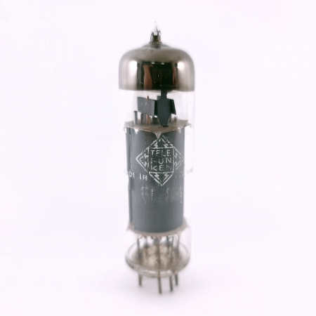 1 X EL84 TELEFUNKEN TUBE. 1960s PROD. COPPER RODS. USED. 68. CH165