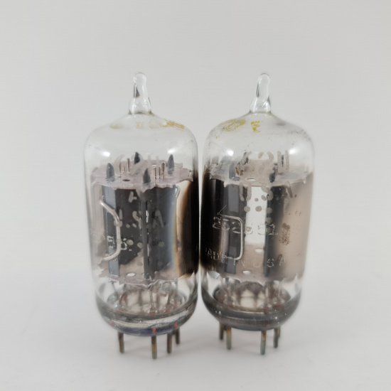 2 X 6211 GE TUBE. 1960s PROD. DUAL...