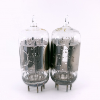 2 X 6211 GE TUBE. 1960s... 2
