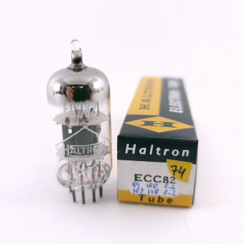 1 X ECC82 HALTRON TUBE....
