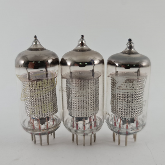 3 X EF86 ZAERIX TUBE. 1960s RUSSIAN...