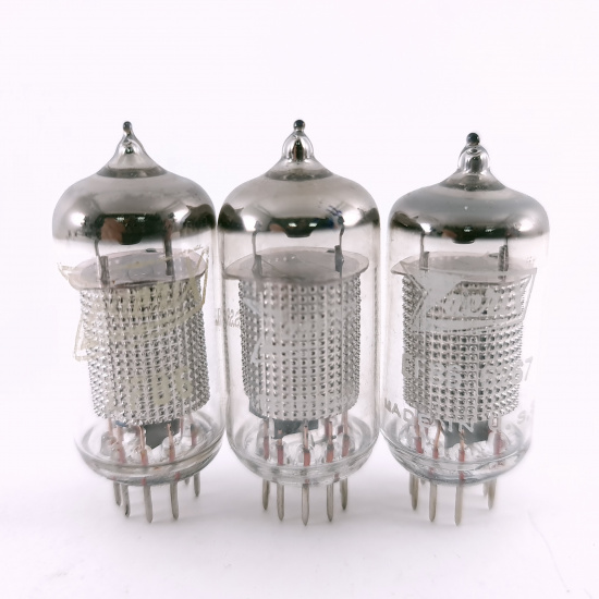 3 X EF86 ZAERIX TUBE. 1960s RUSSIAN...