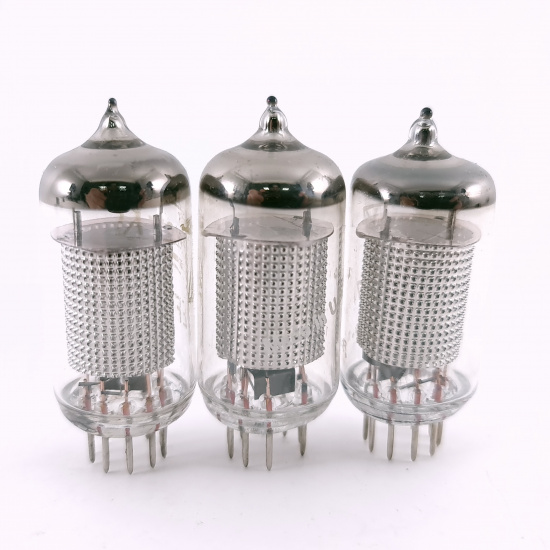 3 X EF86 ZAERIX TUBE. 1960s RUSSIAN...