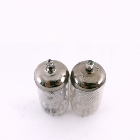 2 X EF86 VALVO TUBE. 1960s PROD. MESH PLATE. 80. CH165