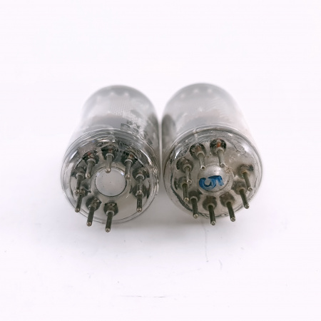 2 X EF86 VALVO TUBE. 1960s PROD. MESH PLATE. 80. CH165
