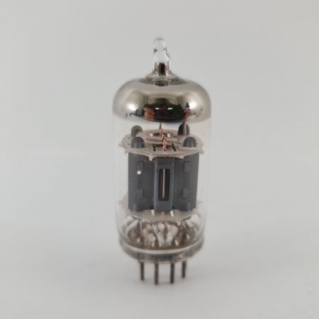 1 X ECC82 MARCONI TUBE. 1960s PROD. COPPER RODS. 95/83% EMISSION. 82. CH165