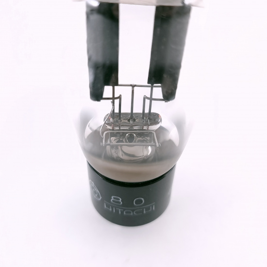 1 X 80 HITACHI TUBE. 1950sPROD. BLACK...