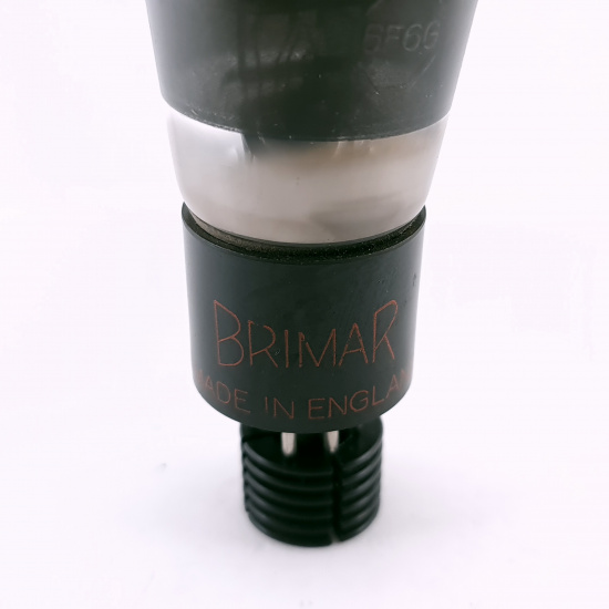 1 X 6F6G BRIMAR TUBE. 1950s PROD....