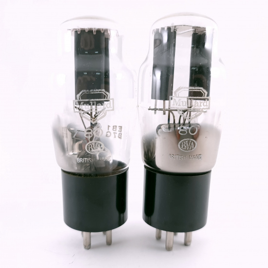 2 X 80 MULLARD TUBE. 1950s PROD....