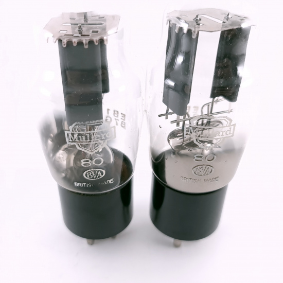 2 X 80 MULLARD TUBE. 1950s PROD....
