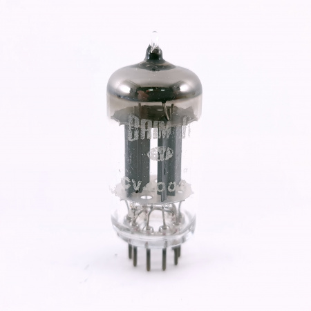 1 X CV4003 / E82CC BRIMAR TUBE. 1960s PROD. LONG PLATES. USED. 84. CH165