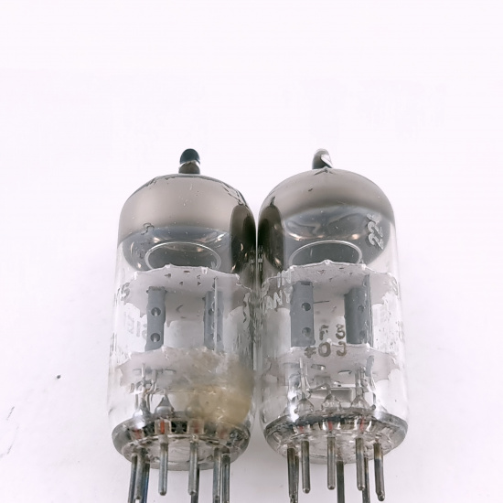 2 X ECC81 SIEMENS TUBE. 1960s PROD....