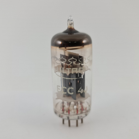 1 X ECC40 ULTRON TUBE. 1960s TESLA PROD. COPPER RODS. USED. 90. CH165