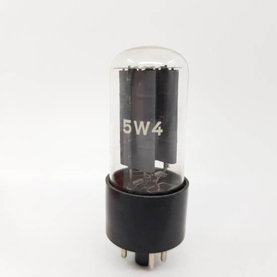 1 X 5W4GT RSD TUBE. SQUARE GETTER....