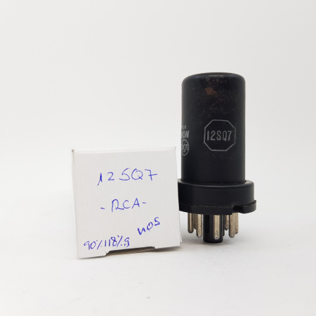 1 X 12SQ7  RCA TUBE. NOS. RC120A