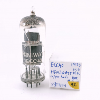 1 X ECC40 MINIWATT TUBE....