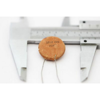 CERAMIC CAPACITOR PIHER 25pF 2kV 2000v NOS (New Old Stock) 1PC CA23U18+F270715