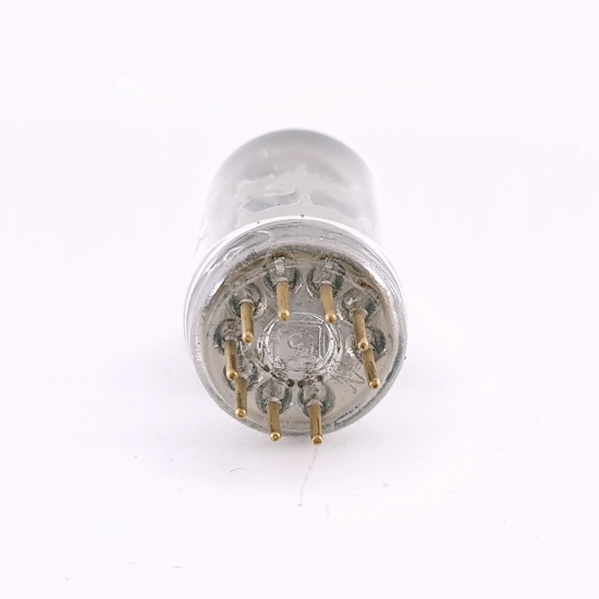 1 X ECC803S TELEFUNKEN TUBE. GOLD...