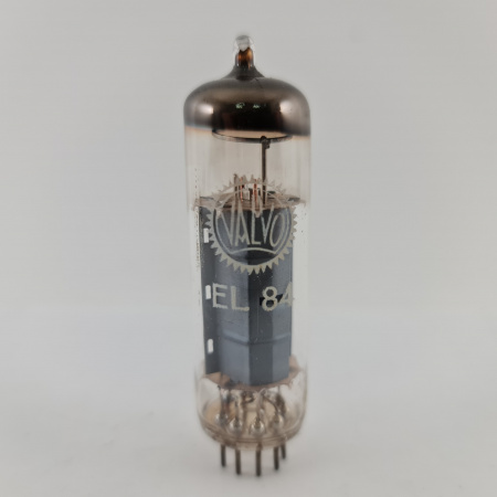 1 X EL84 VALVO TUBE. 1950s PROD. COPPER RODS. rX3. 115. CH165