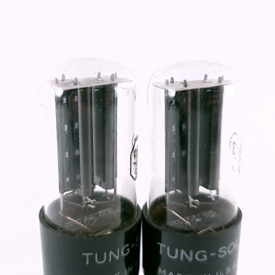 2 X 5Y3GT TUNG-SOL TUBE. 1950s PROD....