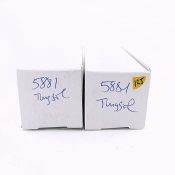 2 X 5881 TUNG-SOL TUBE....