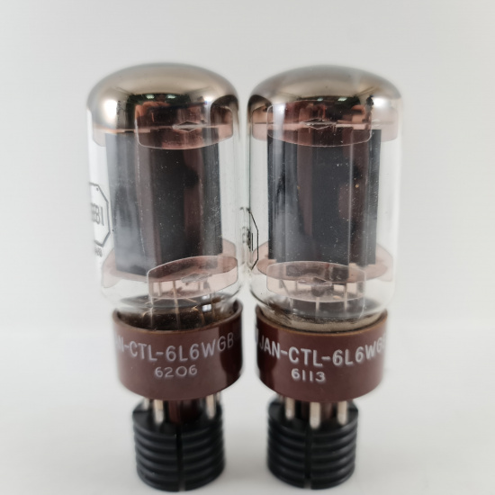 2 X 5881 TUNG-SOL TUBE. 1960s PROD....