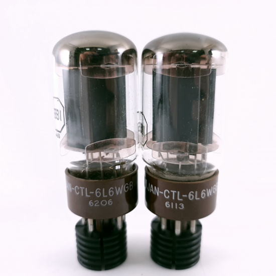 2 X 5881 TUNG-SOL TUBE. 1960s PROD....