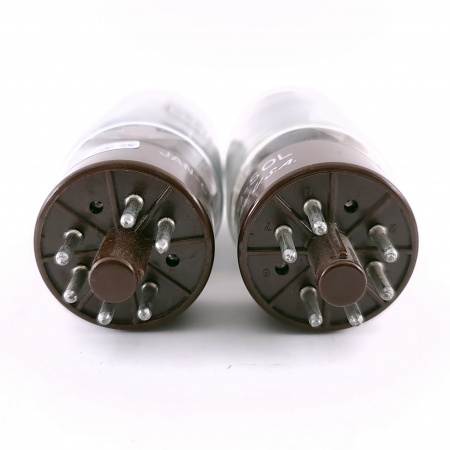 2 X 5881 TUNG-SOL TUBE. 1960s PROD. TRIPLE GETTER. MATCHED PAIR. 125. CH165