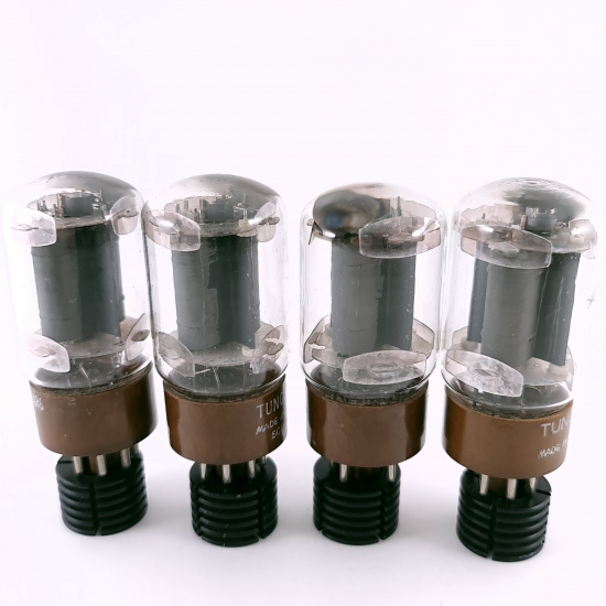 4 X 6098 TUNG-SOL TUBE. 1950s PROD....