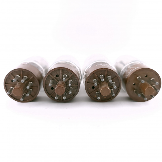 4 X 6098 TUNG-SOL TUBE. 1950s PROD....