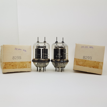 2 X 829B WESTINGHOUSE TUBE....