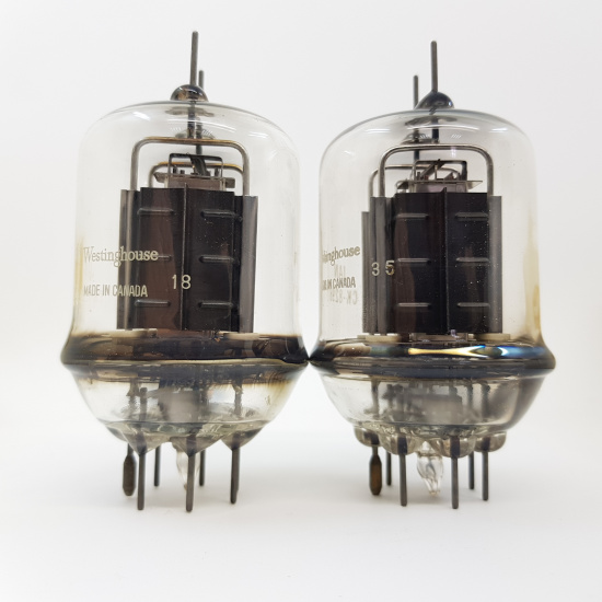2 X 829B WESTINGHOUSE TUBE. PAIR...