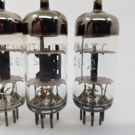 5 X PC92 SIEMENS HALSKE PRODUCTION. MINIWATT BRAND TUBE. CH80