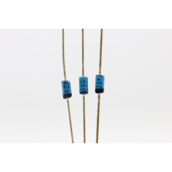 1 X BZX46 C27V DIODE New Old Stock. C463U2009F230223