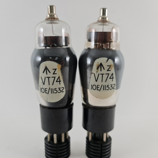 2 X VT74 / KTZ63 MWT TUBE. 1950s...